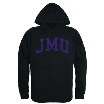JMU James Madison University Dukes College Hoodie Sweatshirt Black
