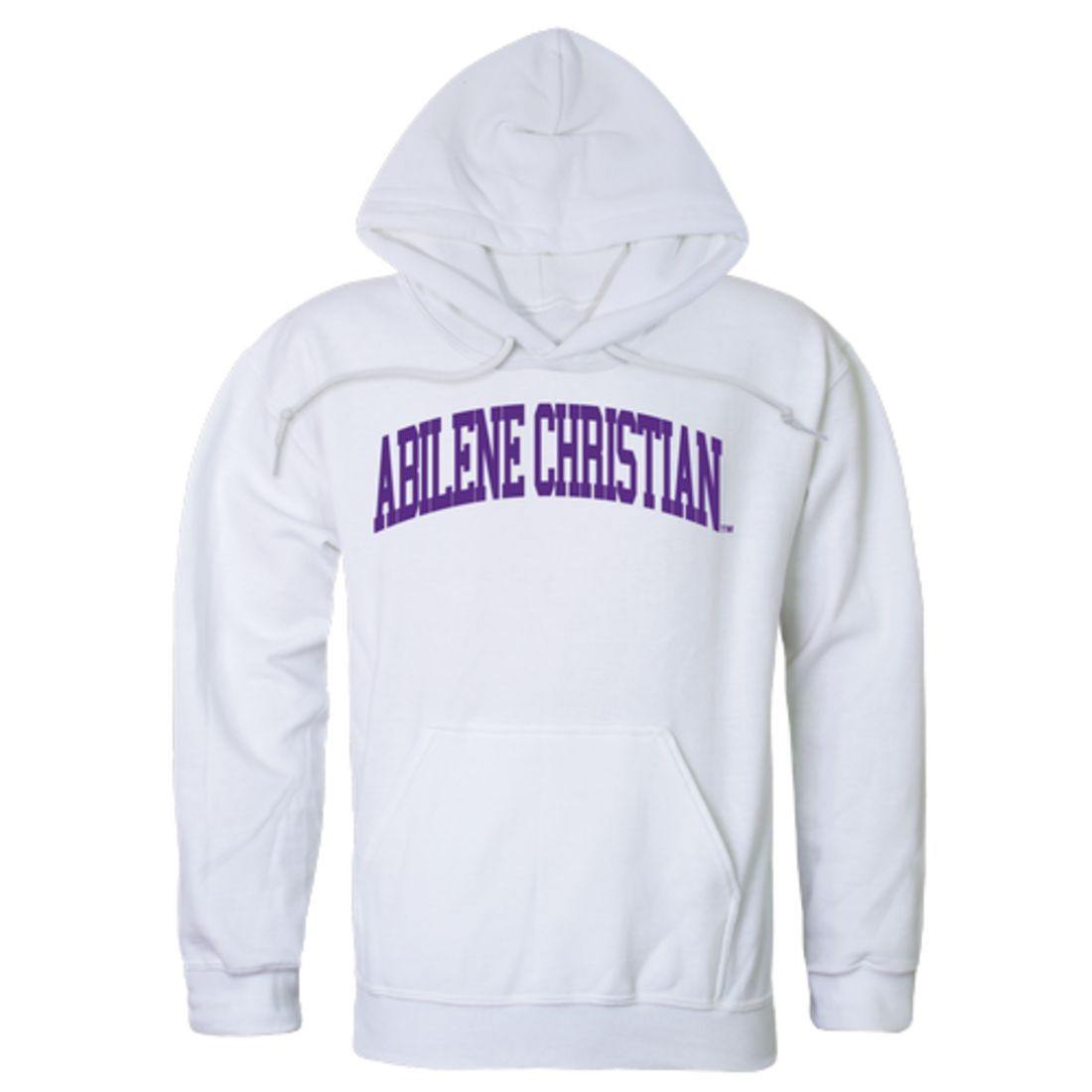 ACU Abilene Christian University Wildcats College Hoodie Sweatshirt White