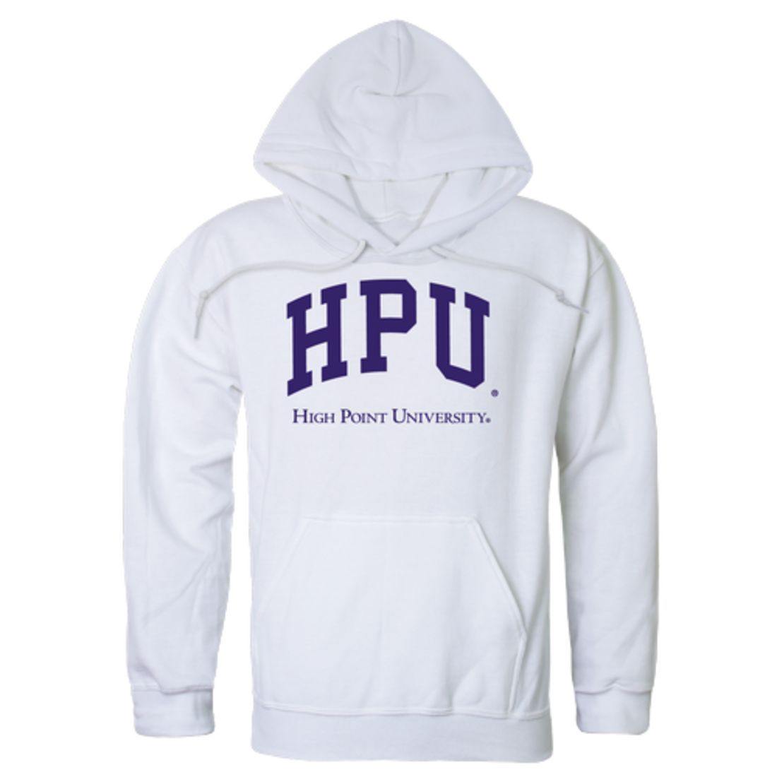 HPU High Point University Panthers College Hoodie Sweatshirt White