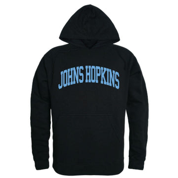 JHU Johns Hopkins University Blue Jays College Hoodie Sweatshirt Black