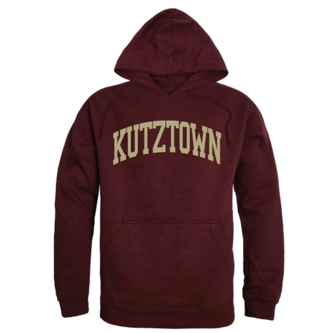 Kutztown University of Pennsylvania Golden Bears College Hoodie Sweatshirt Maroon