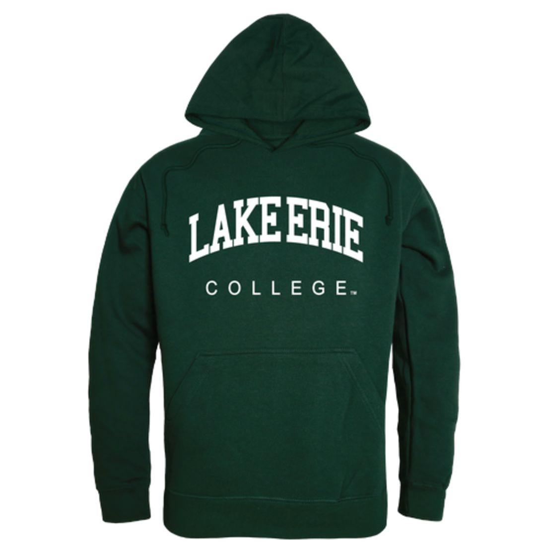 Lake Erie College Storm College Hoodie Sweatshirt Forest