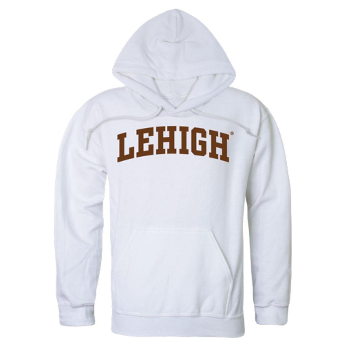 Lehigh University Mountain Hawks College Hoodie Sweatshirt White