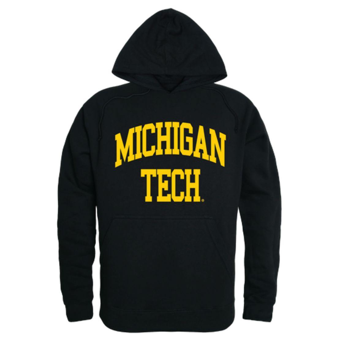 Michigan Technological University Huskies College Hoodie Sweatshirt Black