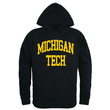 Michigan Technological University Huskies College Hoodie Sweatshirt Black