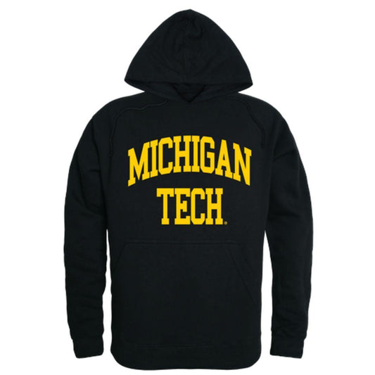 Michigan Technological University Huskies College Hoodie Sweatshirt Black