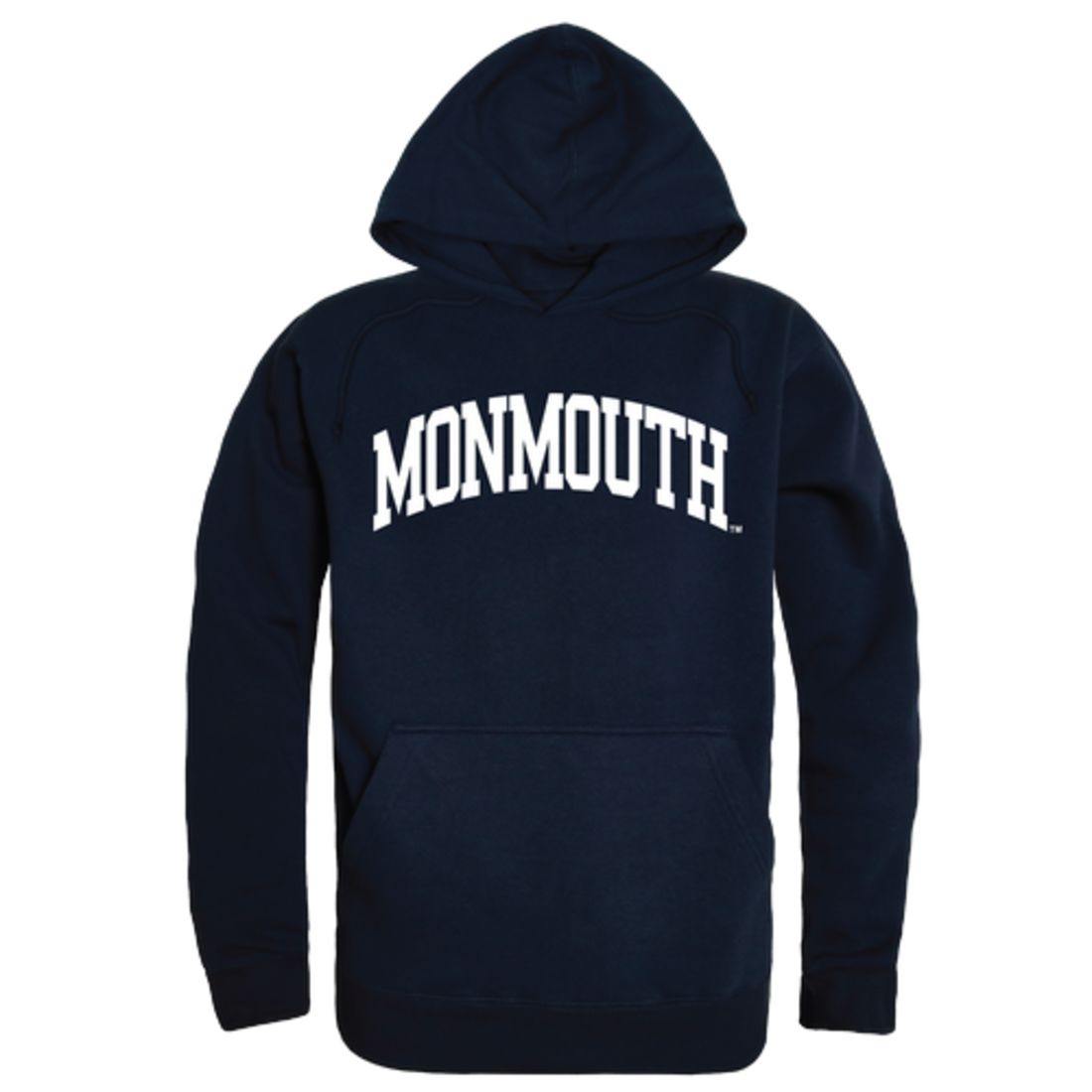 Monmouth University Hawks College Hoodie Sweatshirt Navy