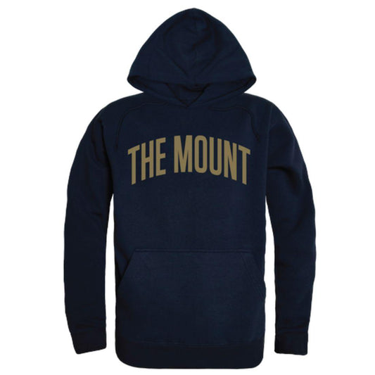 Mount St Marys University Mountaineers College Hoodie Sweatshirt Navy