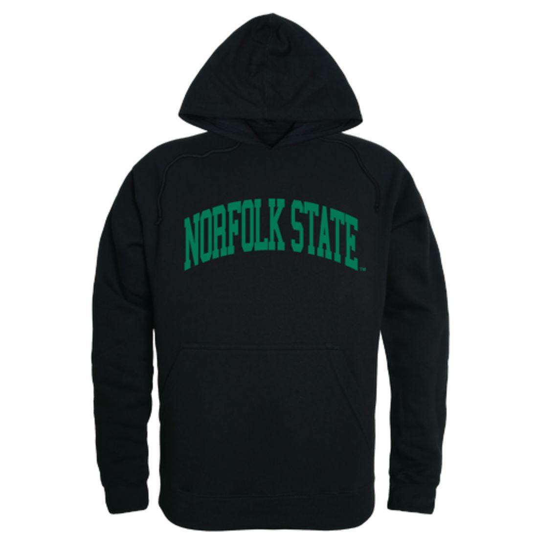 NSU Norfolk State University Spartans College Hoodie Sweatshirt Black