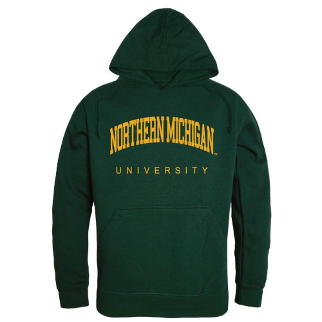 NMU Northern Michigan University Wildcats College Hoodie Sweatshirt Forest