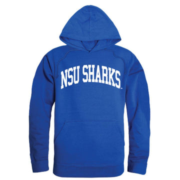 NSU Nova Southeastern University Sharks College Hoodie Sweatshirt Royal