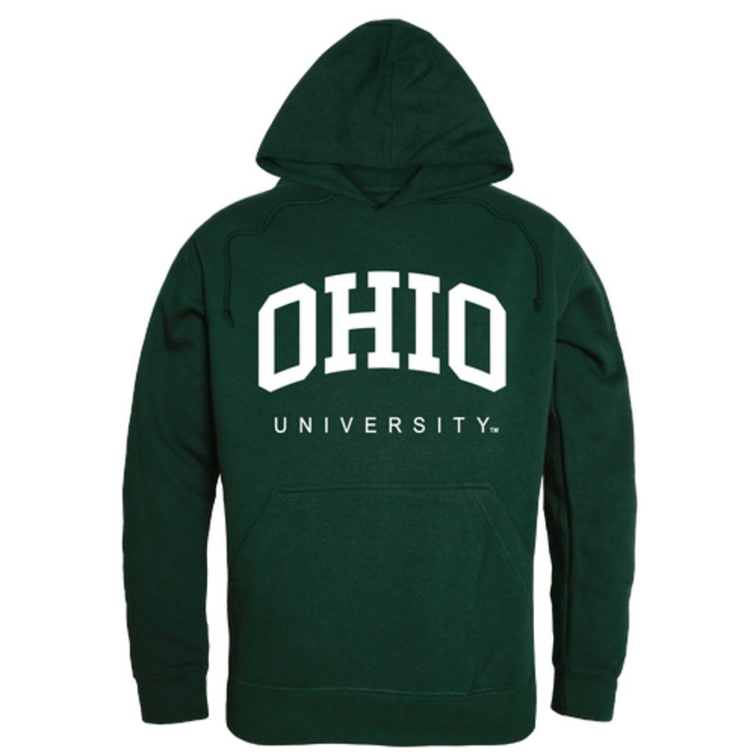 Ohio University Bobcats College Hoodie Sweatshirt Forest