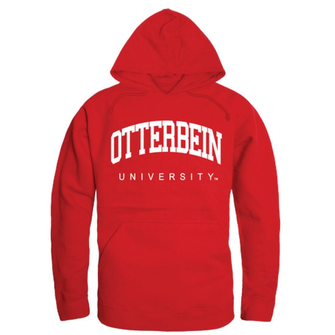 Otterbein University College Hoodie Sweatshirt Red