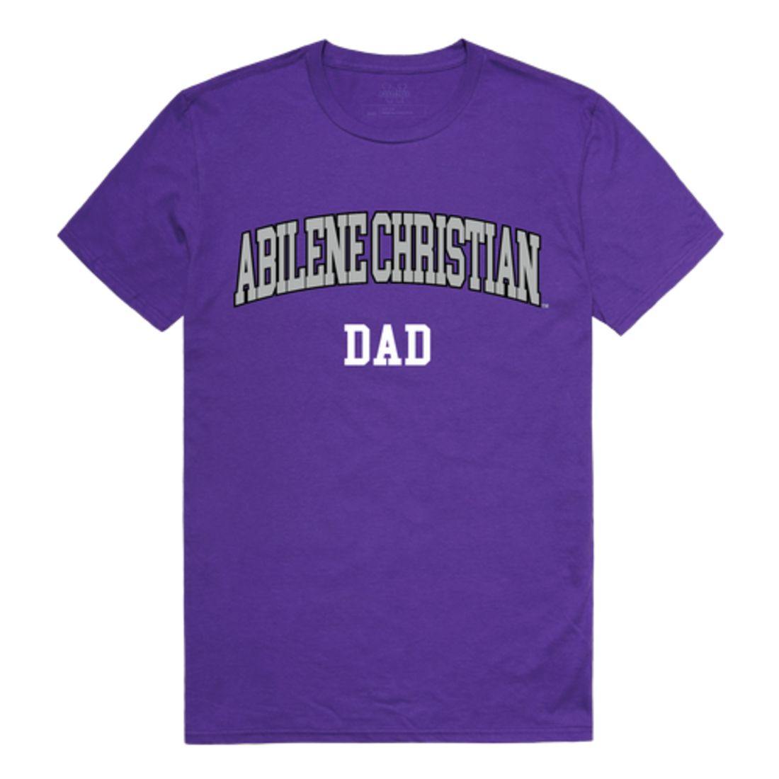 ACU Abilene Christian University Wildcats College Dad T-Shirt