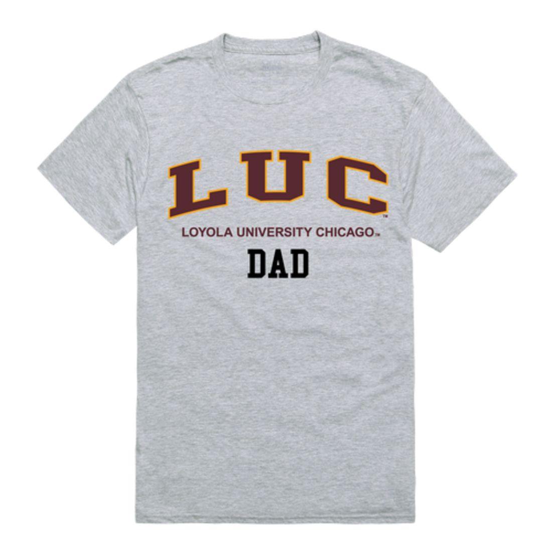 LUC Loyola University Chicago Ramblers College Dad T-Shirt