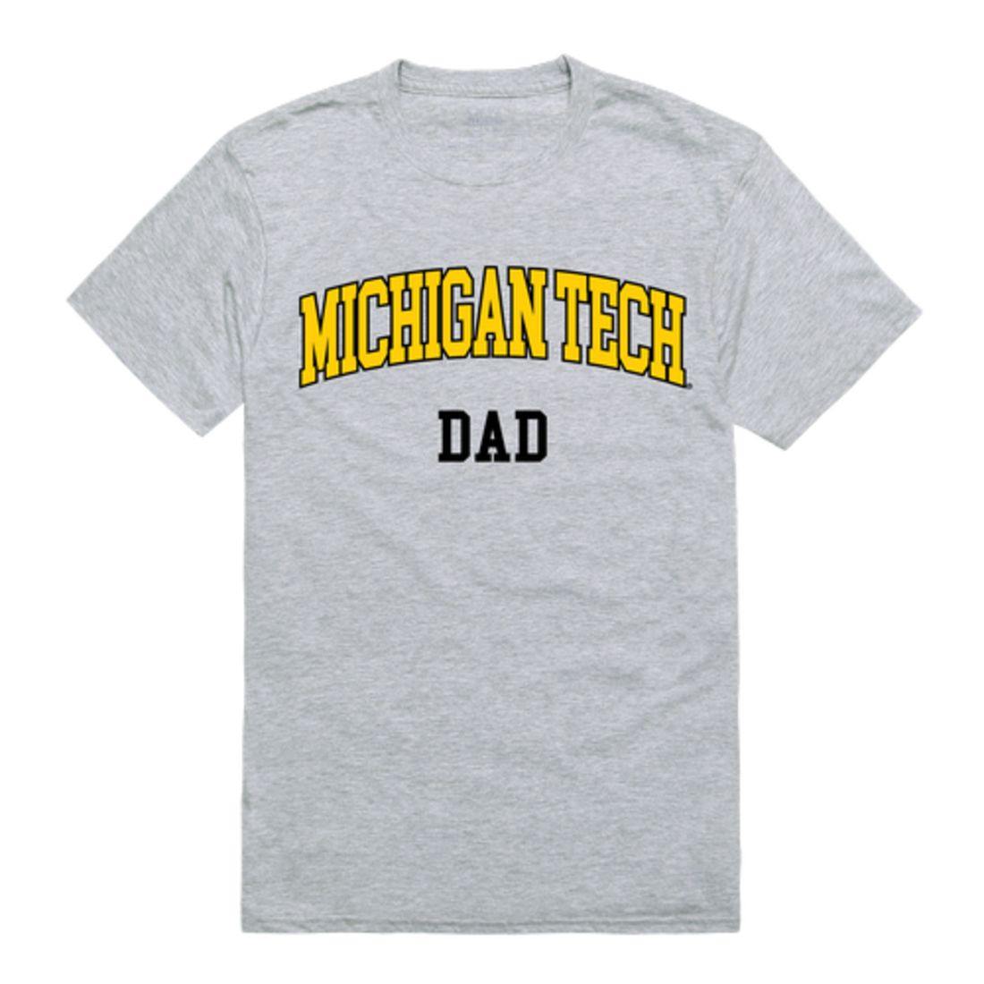 Michigan Technological University Huskies College Dad T-Shirt