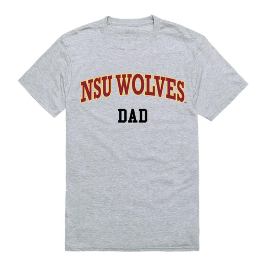 NSU Northern State University Wolves College Dad T-Shirt