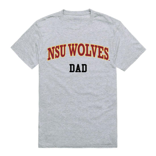 NSU Northern State University Wolves College Dad T-Shirt