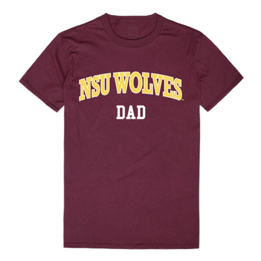 NSU Northern State University Wolves College Dad T-Shirt