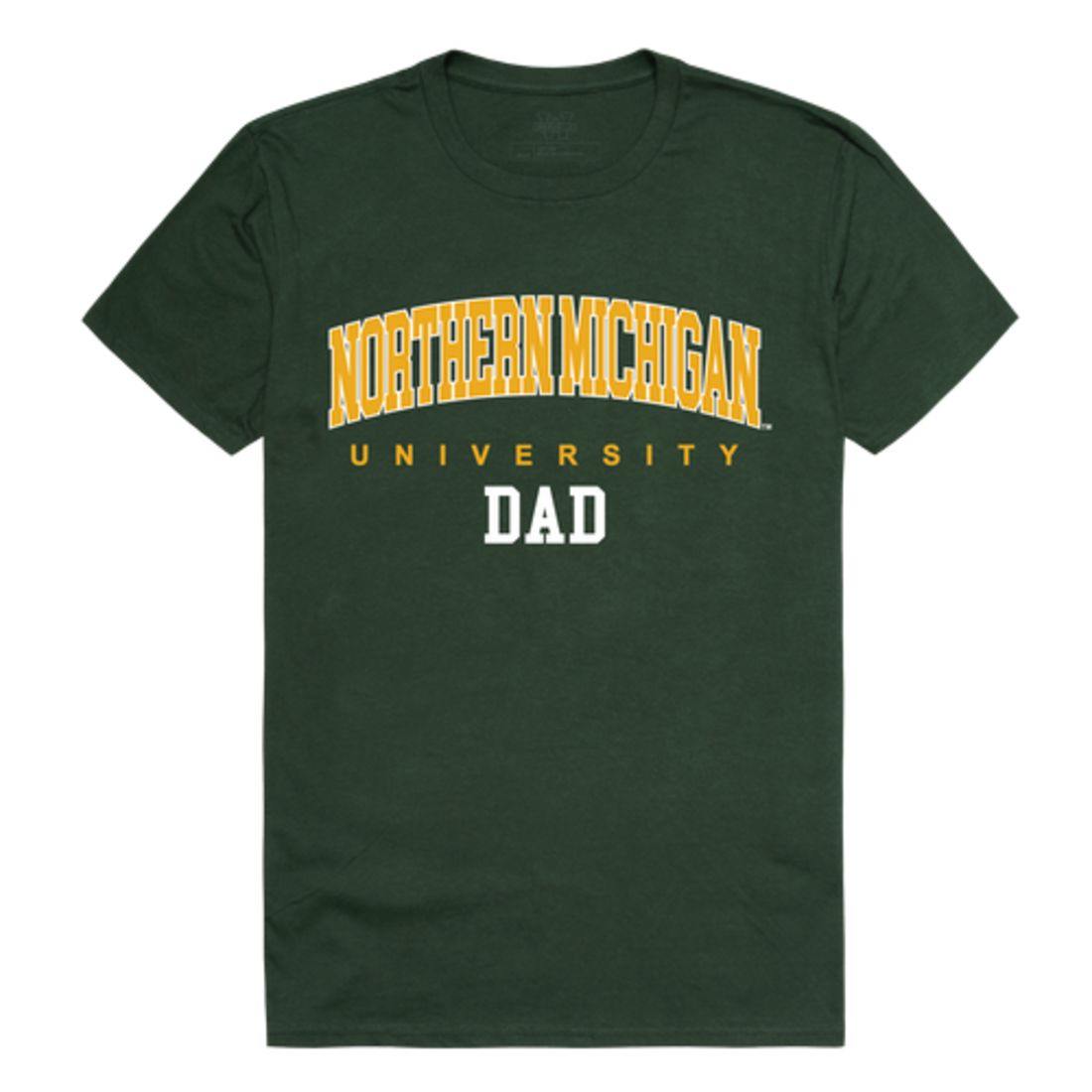 NMU Northern Michigan University Wildcats College Dad T-Shirt