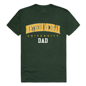 NMU Northern Michigan University Wildcats College Dad T-Shirt