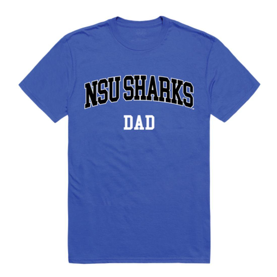 NSU Nova Southeastern University Sharks College Dad T-Shirt