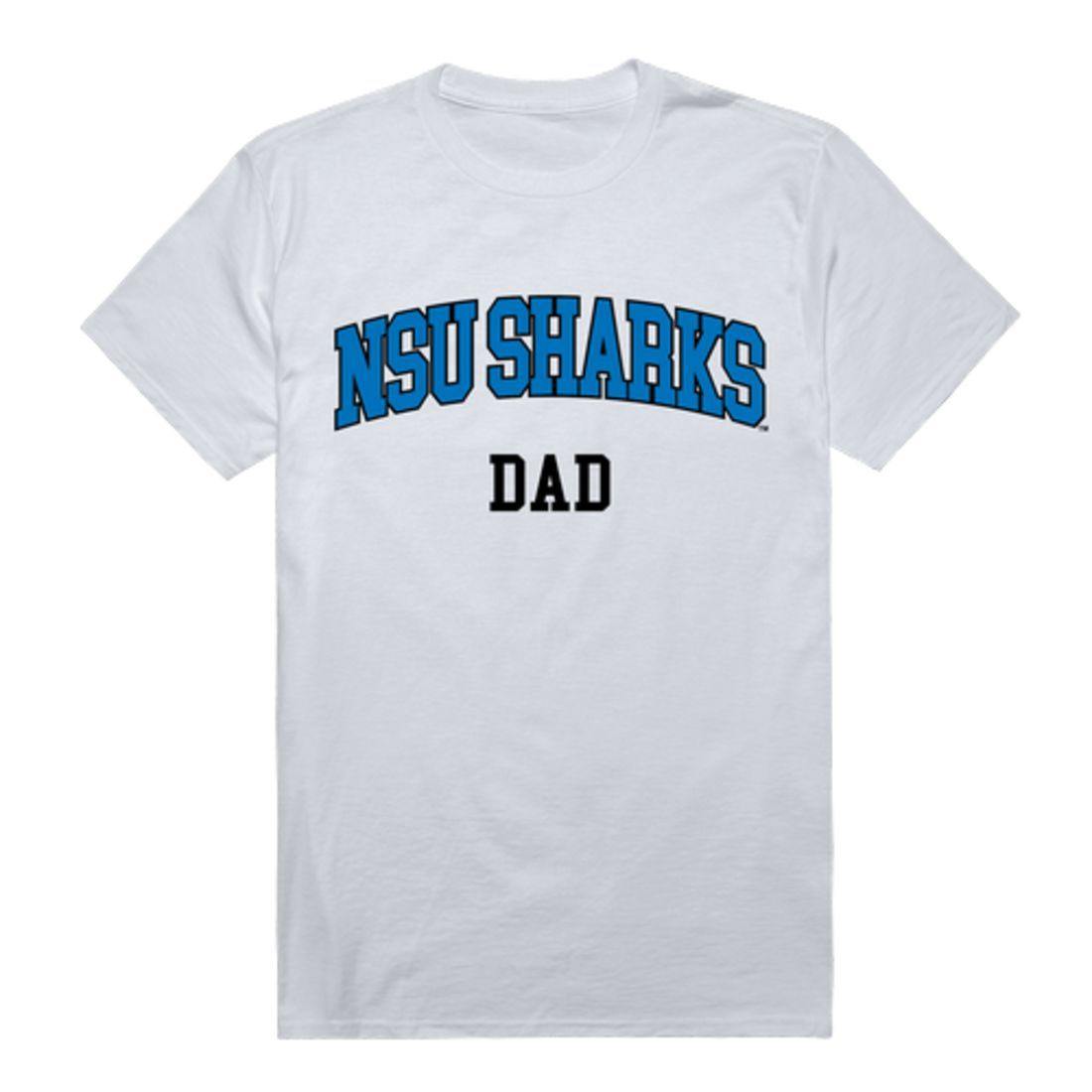 NSU Nova Southeastern University Sharks College Dad T-Shirt