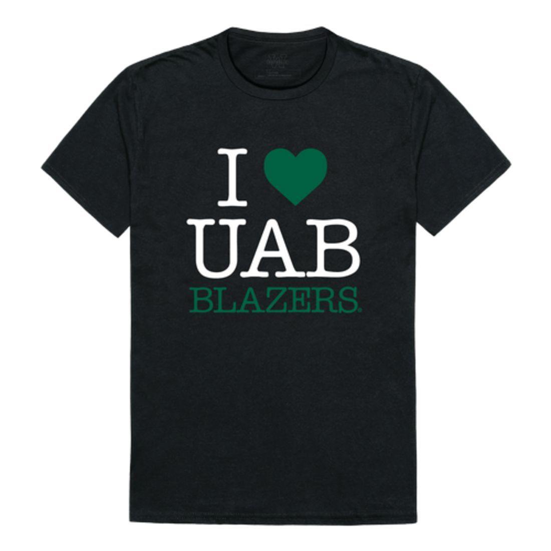 I Love UAB University of Alabama at Birmingham Blazers T-Shirt