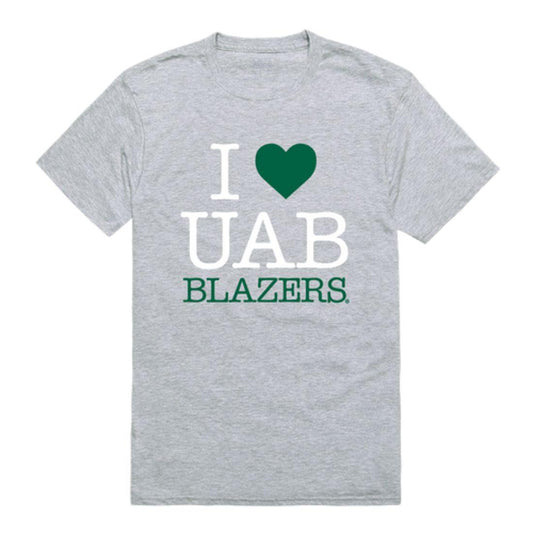 I Love UAB University of Alabama at Birmingham Blazers T-Shirt