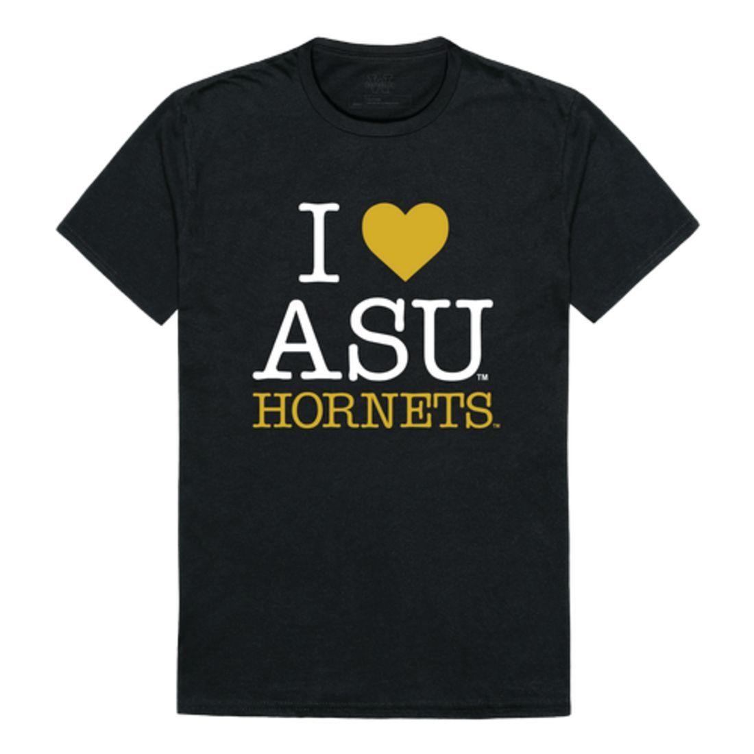 I Love ASU Alabama State University Hornets T-Shirt