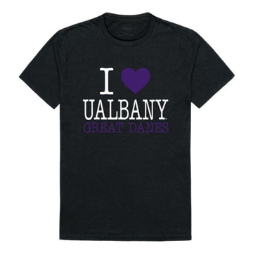 I Love UAlbany University at Albany The Great Danes T-Shirt