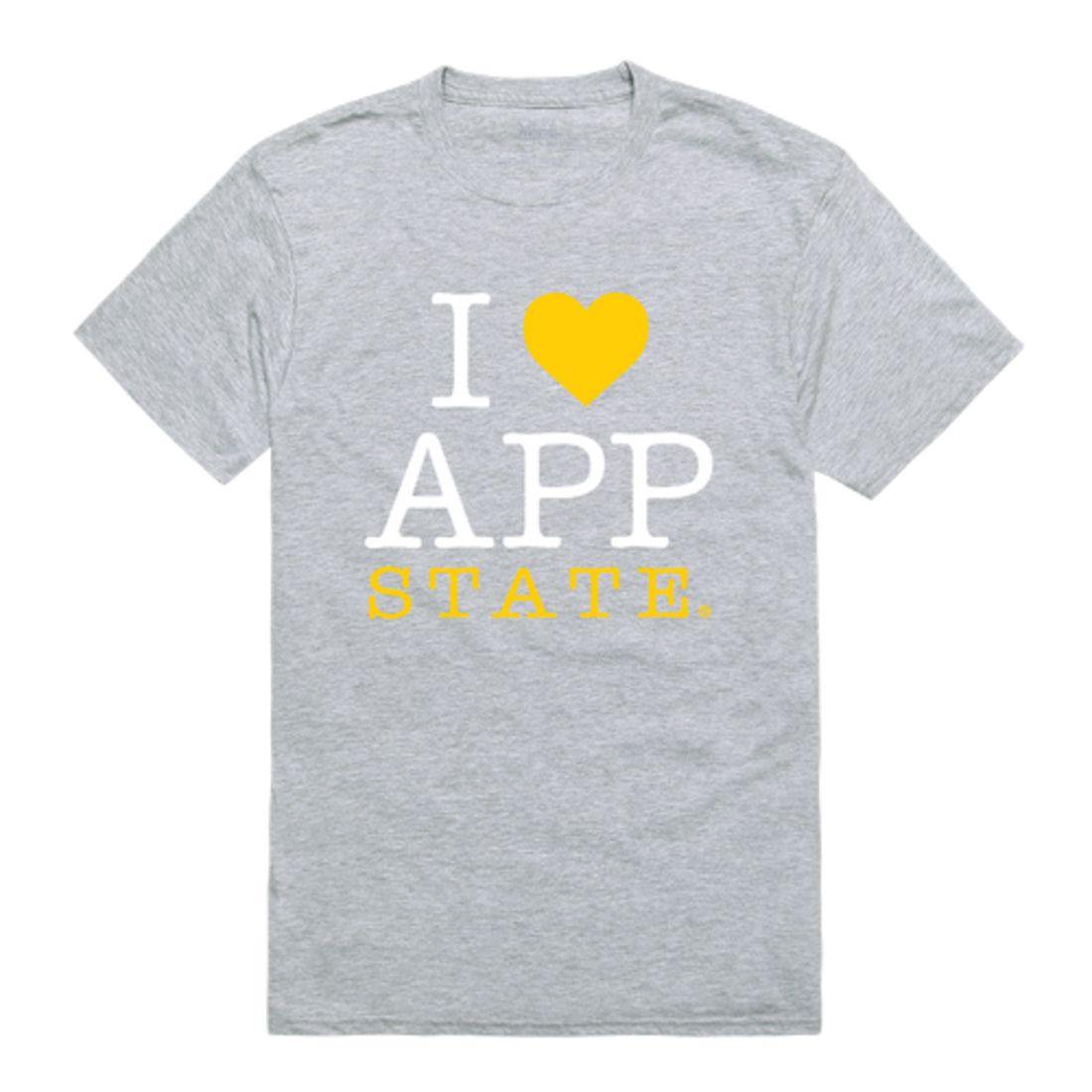 I Love Appalachian App State University Mountaineers T-Shirt