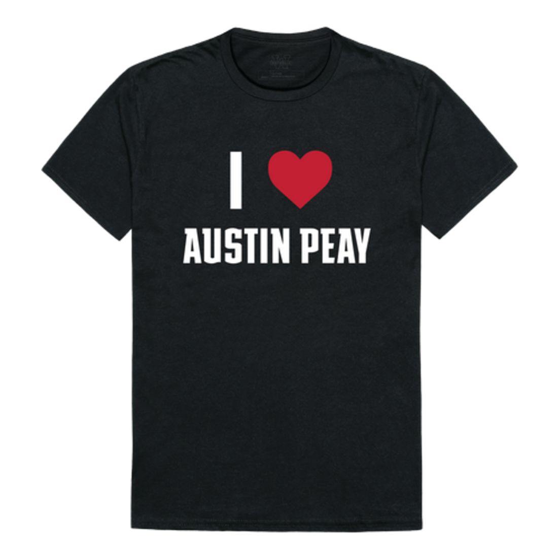 I Love APSU Austin Peay State University Governors T-Shirt