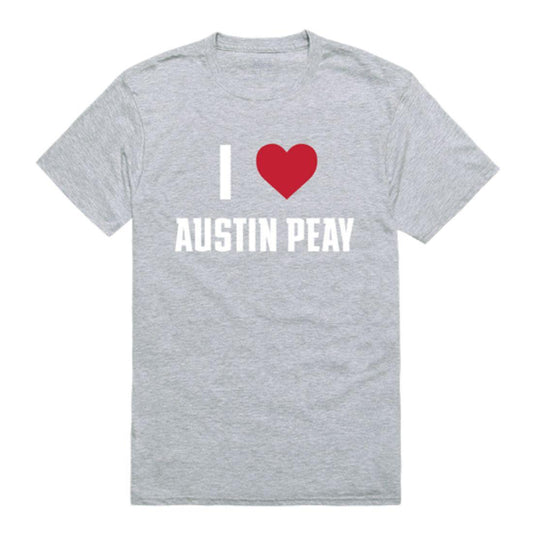 I Love APSU Austin Peay State University Governors T-Shirt