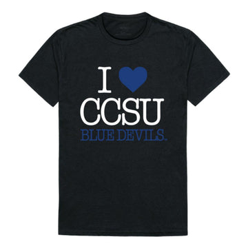 I Love CCSU Central Connecticut State University Blue Devils T-Shirt
