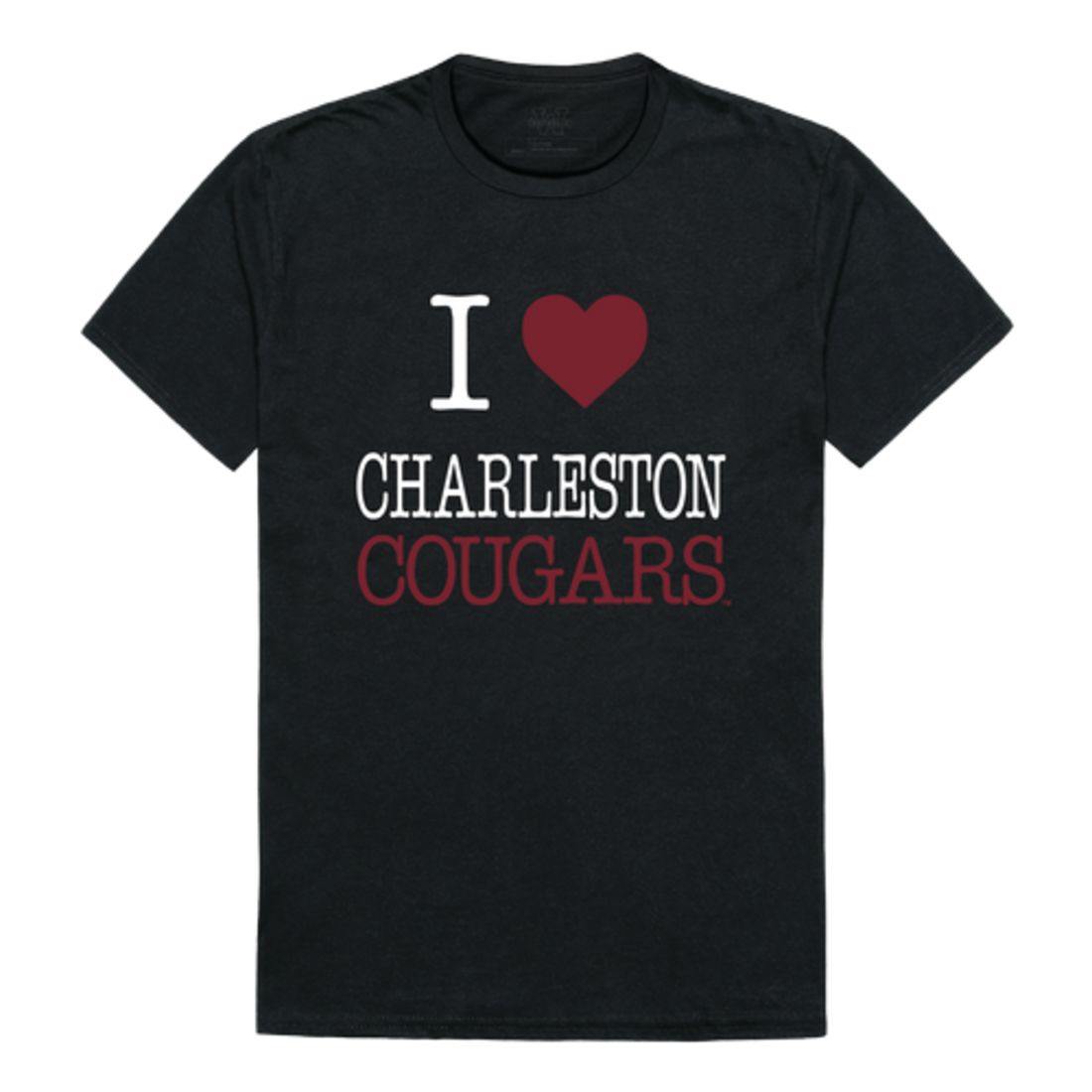 I Love COFC College of Charleston Cougars T-Shirt