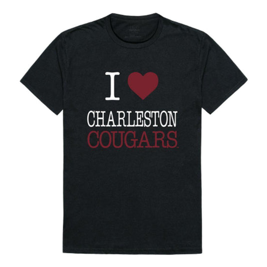 I Love COFC College of Charleston Cougars T-Shirt