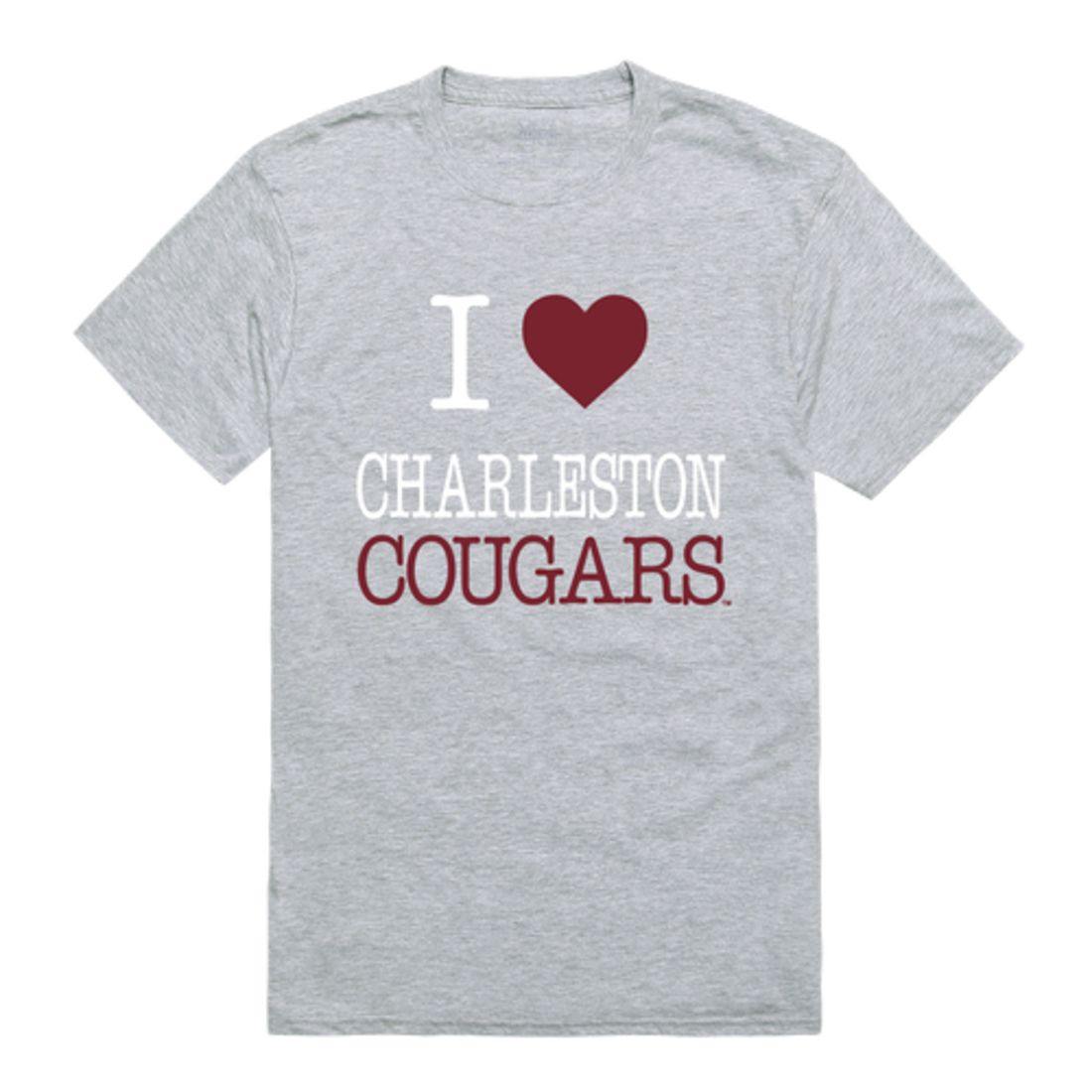 I Love COFC College of Charleston Cougars T-Shirt