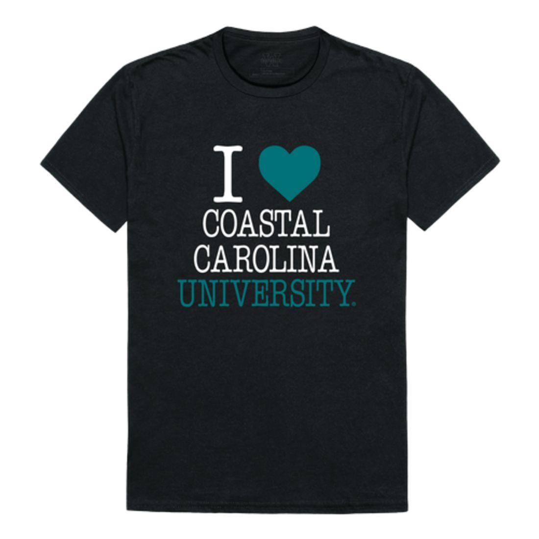 I Love CCU Coastal Carolina University Chanticleers T-Shirt