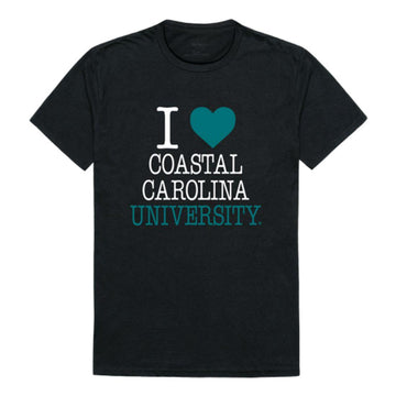 I Love CCU Coastal Carolina University Chanticleers T-Shirt