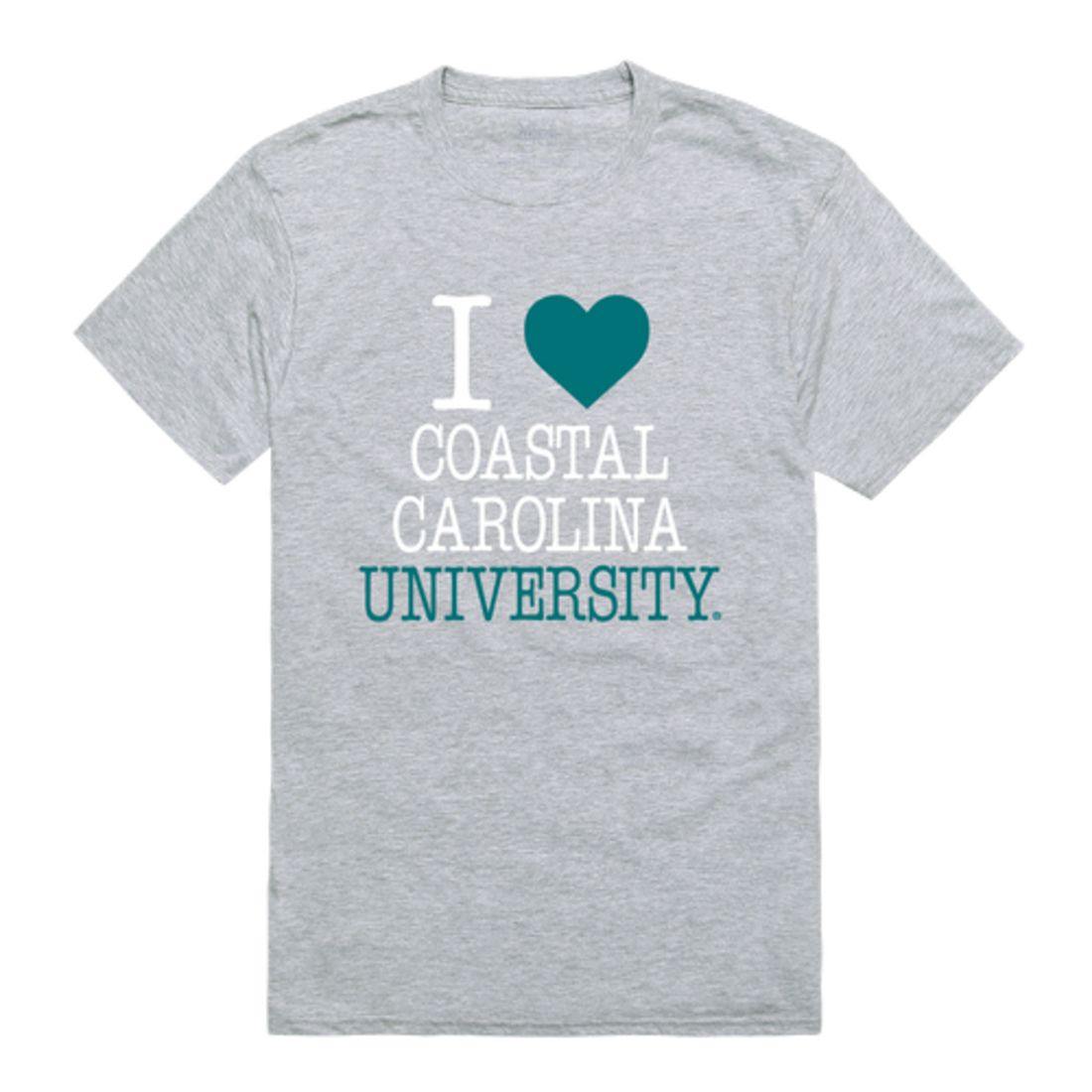 I Love CCU Coastal Carolina University Chanticleers T-Shirt