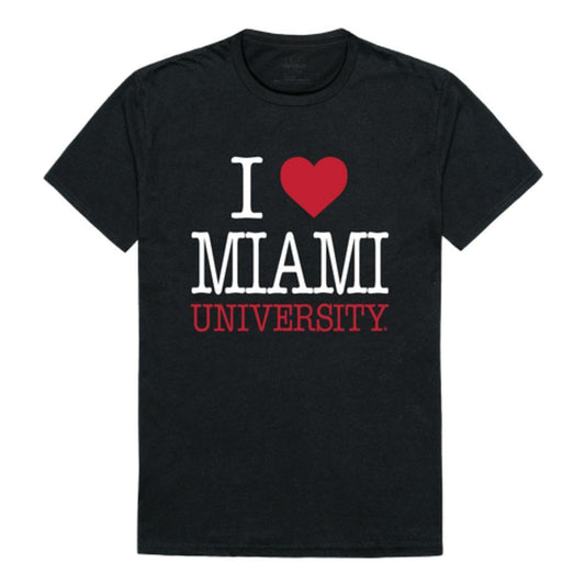 I Love Miami University Hawks T-Shirt