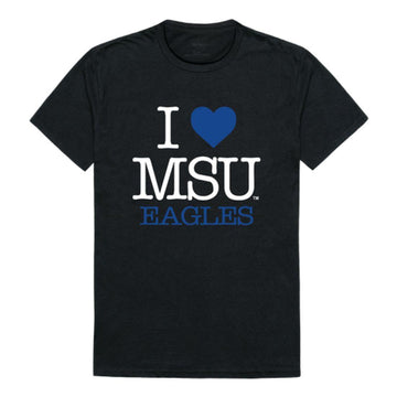 I Love MSU Morehead State University Eagles T-Shirt