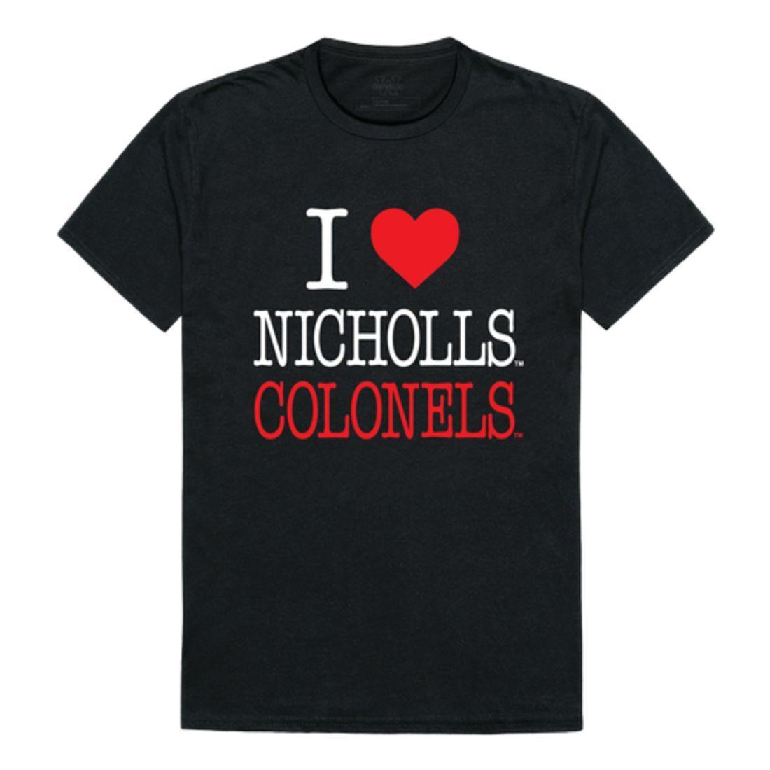 I Love Nicholls State University Colonels T-Shirt