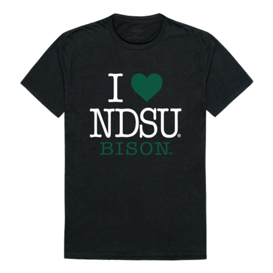 I Love NDSU North Dakota State University Bison Thundering Herd T-Shirt