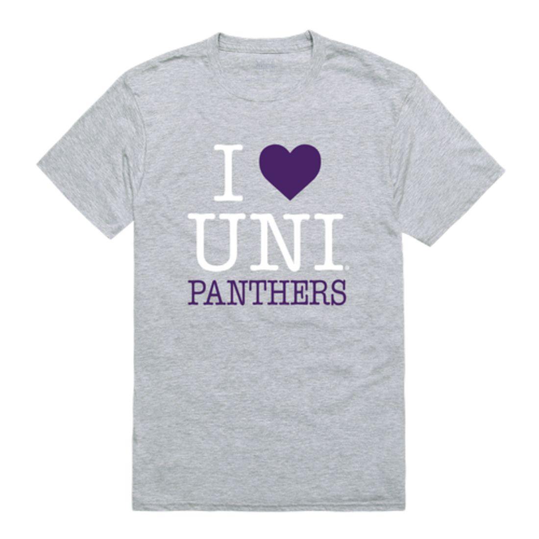 I Love UNI University of Northen Iowa Panthers T-Shirt