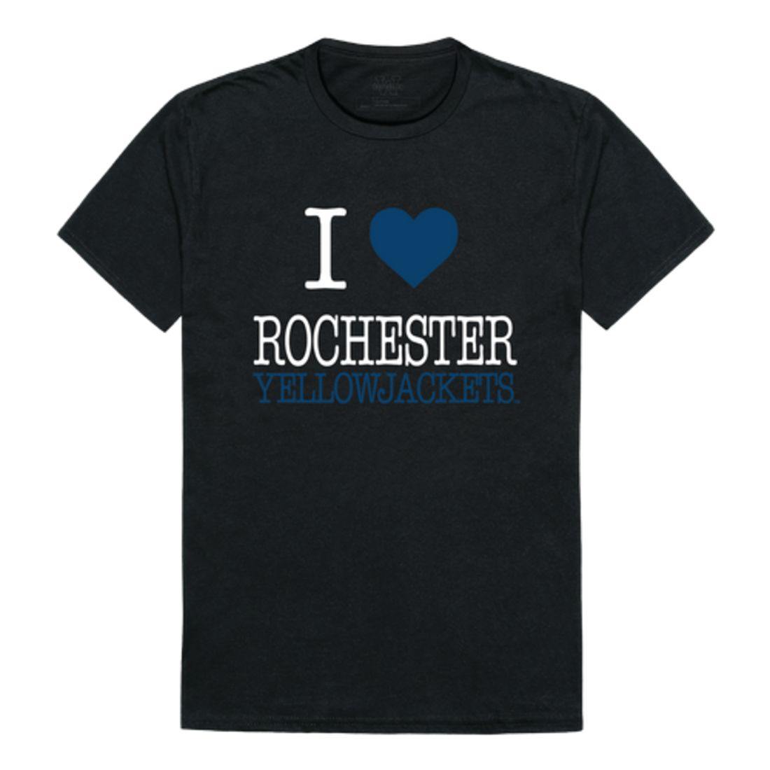 I Love University of Rochester Yellowjackets T-Shirt
