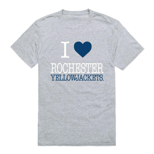 I Love University of Rochester Yellowjackets T-Shirt