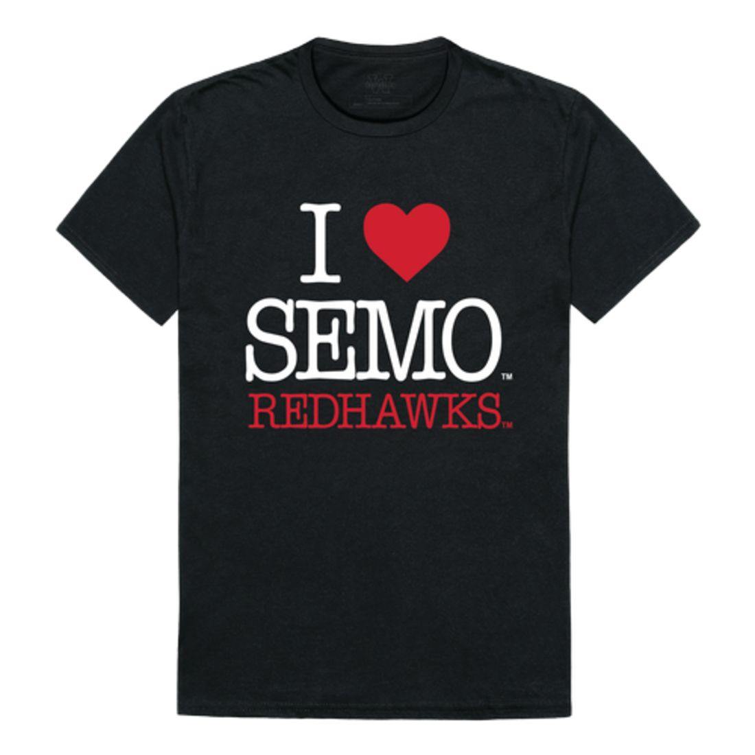 I Love SEMO Southeast Missouri State University hawks T-Shirt