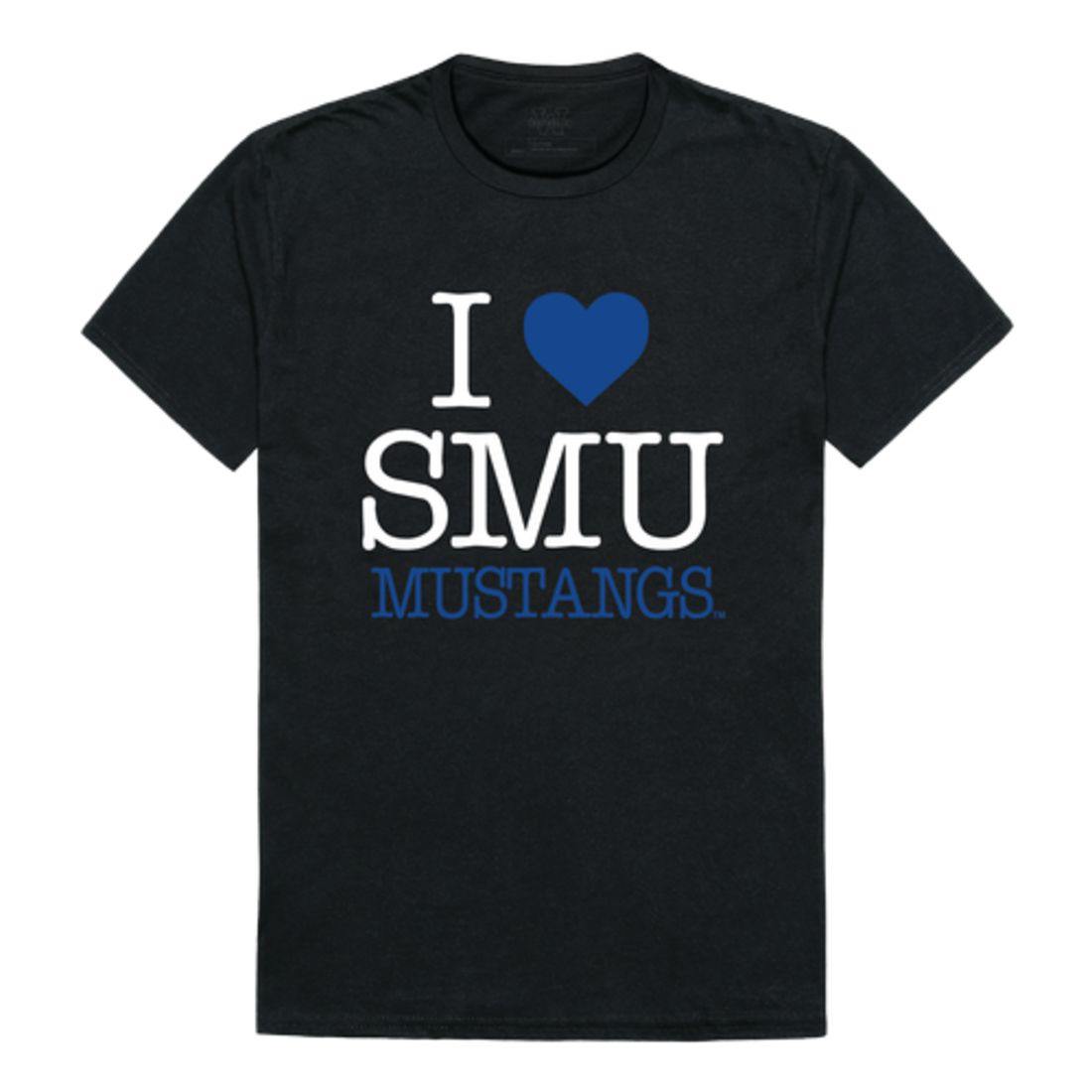 I Love SMU Southern Methodist University Mustangs T-Shirt